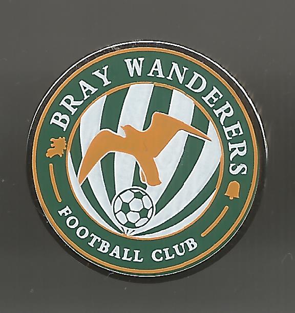 Pin Bray Wanderers FC NEUES LOGO